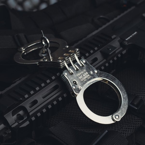 Handschellen mit Breitscharnier Polizei Security